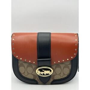 Coach C3593 Handbag Small Size - Brown